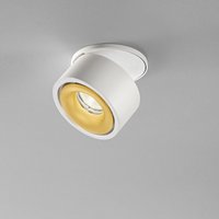 Egger Licht Clippo EP LED Deckeneinbaustrahler 2700 K, weiß / Gold von Egger Licht