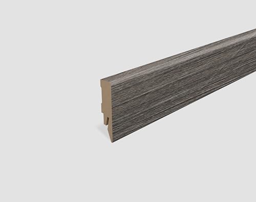 EGGER Sockelleiste Eiche dunkelgrau L550 | neues kubisches Profil | passend zu Fußboden Loja Eiche grau EGGER Sockelleiste Eiche dunkelgrau L550 | neues kubisches Profil | passend zu Fußboden Loja Eiche grau von Egger