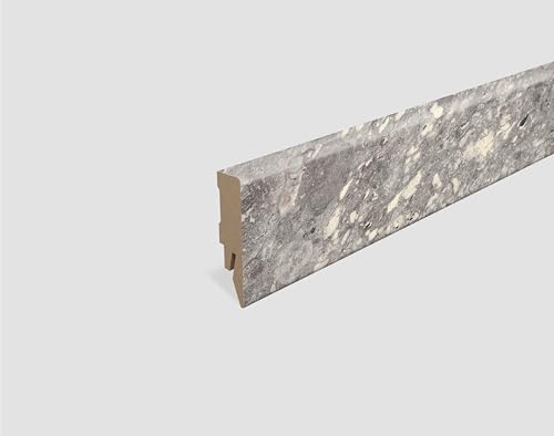 EGGER Sockelleiste Terrazzo grau L666 | neues kubisches Profil | passend zu Fußboden Triestino Terrazzo grau EGGER Sockelleiste Terrazzo grau L666 | neues kubisches Profil | passend zu Fußboden Triestino Terrazzo grau von Egger