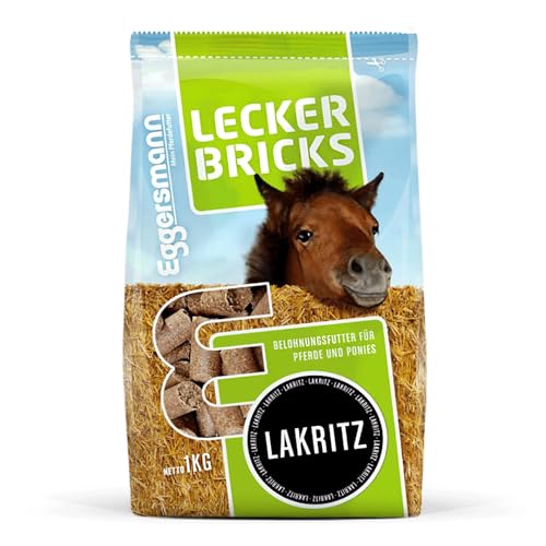Eggersmann Lecker Bricks Lakritz 1kg von Eggersmann Mein Pferdefutter