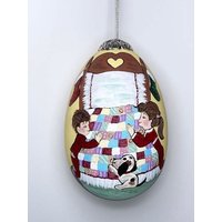 Handbemalter Christbaumschmuck "Bedtime Prayers" Handbemalter Christbaumschmuck "Bedtime Prayers" von EggshellART
