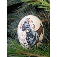 Handbemalter Christbaumschmuck - Maria, Joseph Und Jesus Handbemalter Christbaumschmuck - Maria, Joseph Und Jesus von EggshellART