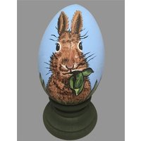 Handbemaltes Osterei - Häschen Handbemaltes Osterei - Häschen von EggshellART