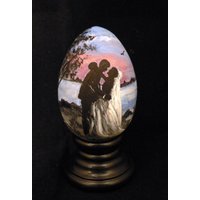 Hochzeit Ornament, Handgemalt von EggshellART