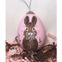 Osterei, Handbemalter Hase Osterei, Handbemalter Hase von EggshellART