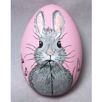 Osterei, Handbemalter Hase Osterei, Handbemalter Hase von EggshellART