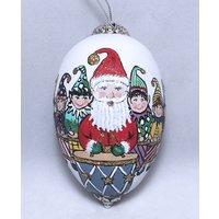 Zwölf Trommler Trommeln, Handgemalte Weihnachtsverzierung von EggshellART