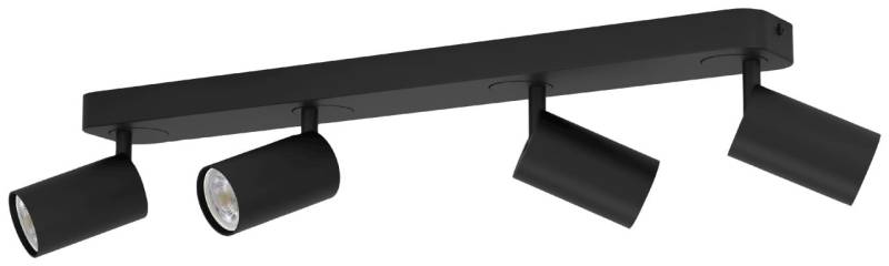 Eglo Connect 4er LED Spot Telimbela-Z schwarz 58 x 8 cm von Eglo Connect