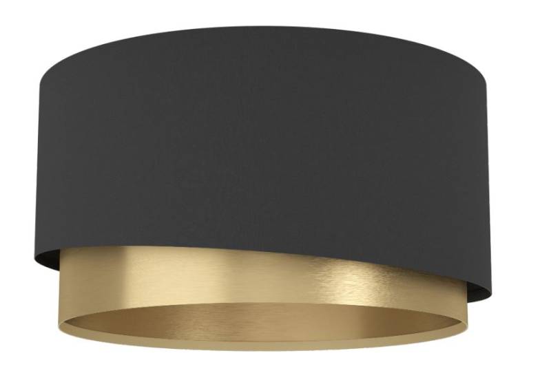 Eglo Leuchten Deckenleuchte  in E27 schwarz/messing von Eglo Leuchten