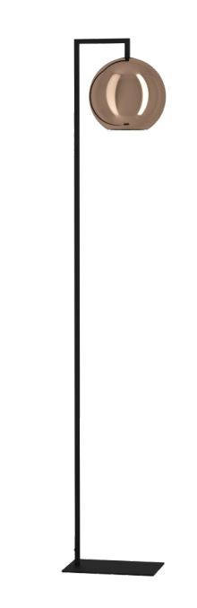 Eglo Leuchten Stehleuchte CORDOBA in schwarz/kupfer von Eglo Leuchten