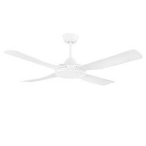 home24 Deckenventilator Bondi I 32cm Weiß von home24
