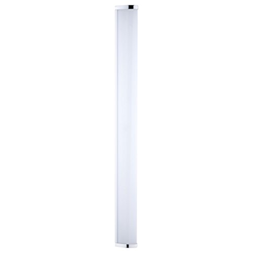 EGLO LED Wandlampe Gita 2, Spiegelleuchte aus aus Metall-Guss in Chrom und Kunststoff in Weiß, Badezimmer Lampe, LED Feuchtraumleuchte neutralweiß, IP44, L 90 cm EGLO LED Wandlampe Gita 2, Spiegelleuchte aus aus Metall-Guss in Chrom und Kunststoff in Weiß, Badezimmer Lampe, LED Feuchtraumleuchte neutralweiß, IP44, L 90 cm von EGLO