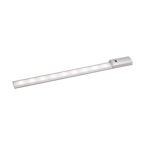 EGLO LED Unterbauleuchte Teya, Unterschrankleuchte Küche mit Bewegungsmelder, Küchenlampe aus Alu in Silber, Kunststoff in Weiß, LED Küchenleuchte neutralweiß, L 60cm von EGLO