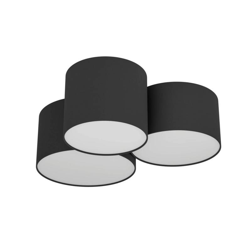 Eglo Deckenlampe Pastore 2 Länge 61 Cm Schwarz Stoff Deckenleuchte Lampe Leuchte B-Ware von Eglo
