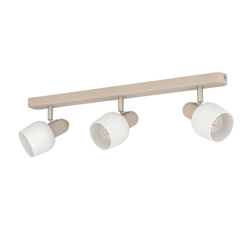 Eglo Deckenstrahler Corato Länge 52 Cm Sand Nickel Opal Lampe Leuchte Spot Licht B-Ware von Eglo