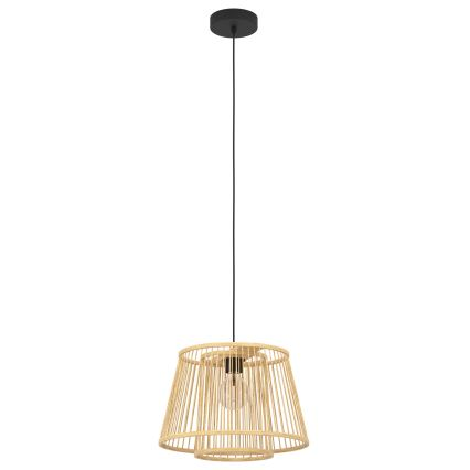 Eglo Hängelampe Hängeleuchte Holzlampe Hykeham ø 38cm Esszimmerlampe B-Ware von Eglo