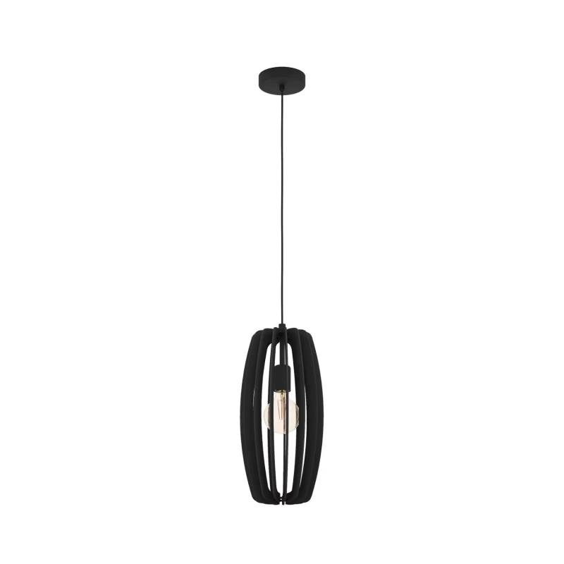 Eglo Hängeleuchte Bajazzara Ein Käfigschirm Schwarz Hängelampe Lampe Leuchte E27 B-Ware von Eglo