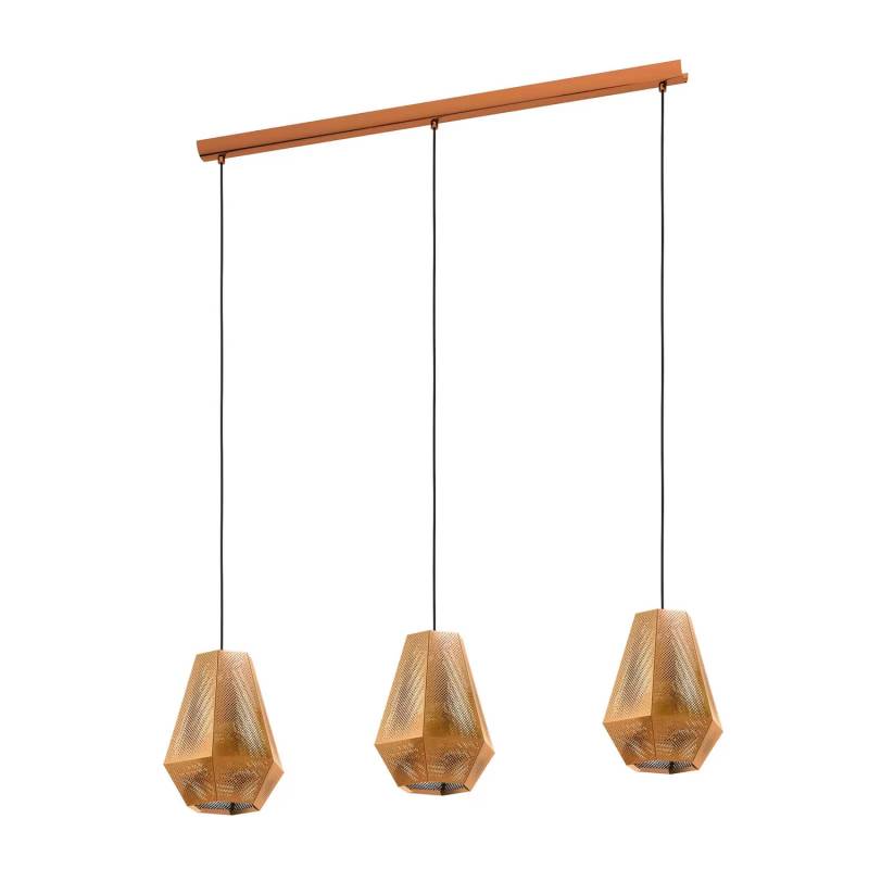 Eglo Hängeleuchte Chiavica Hängelampe Deckenlampe Leuchte Messing Dreiflammig B-Ware von Eglo