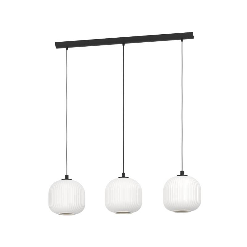 Eglo Hängeleuchte Mantunalle Länge 120 Cm Schwarz Weiß Deckenlampe Deckenleuchte B-Ware von Eglo