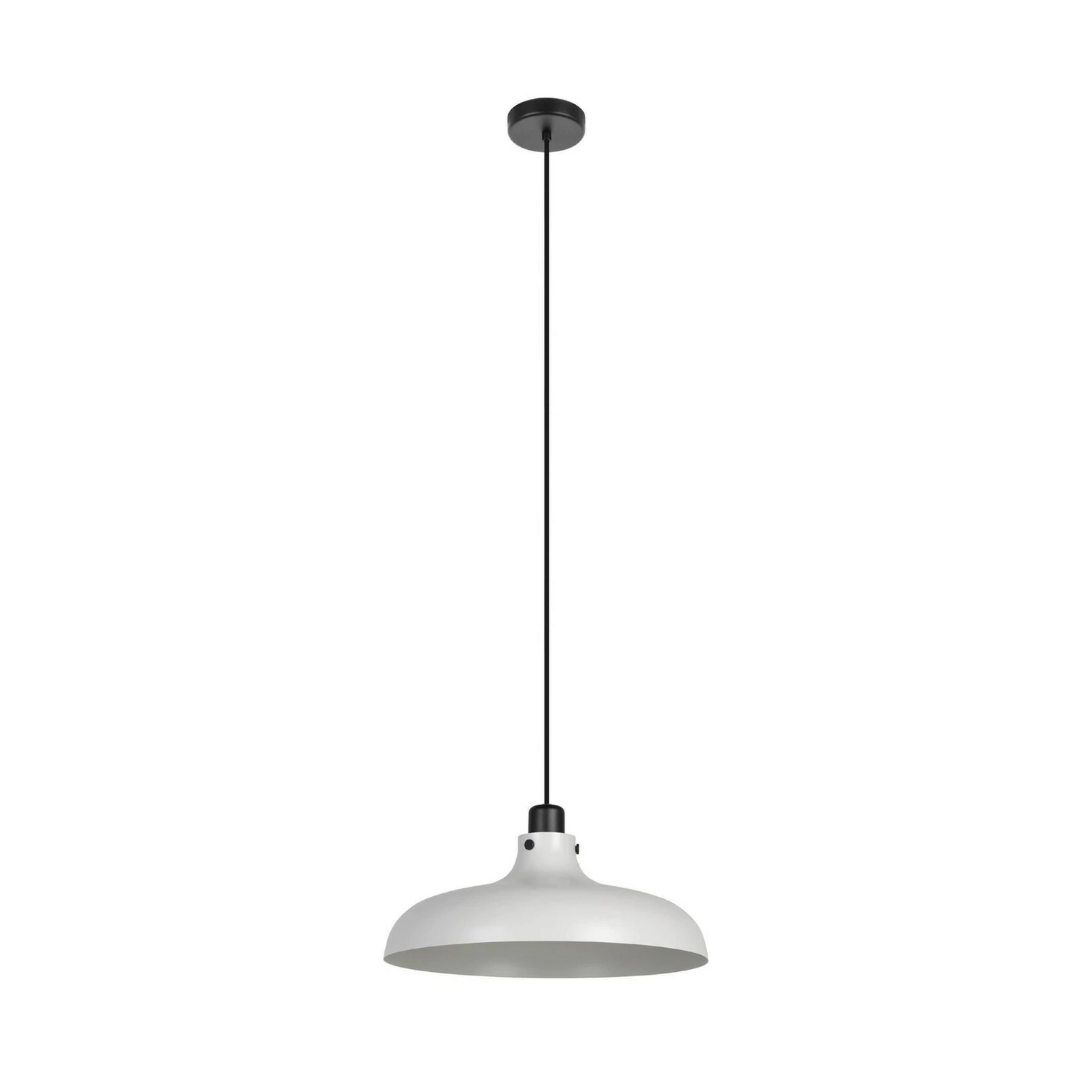 Eglo Hängeleuchte Matlock Hängelampe Deckenlampe Lampe ø38 Cm Grau Schwarz Stahl B-Ware von Eglo