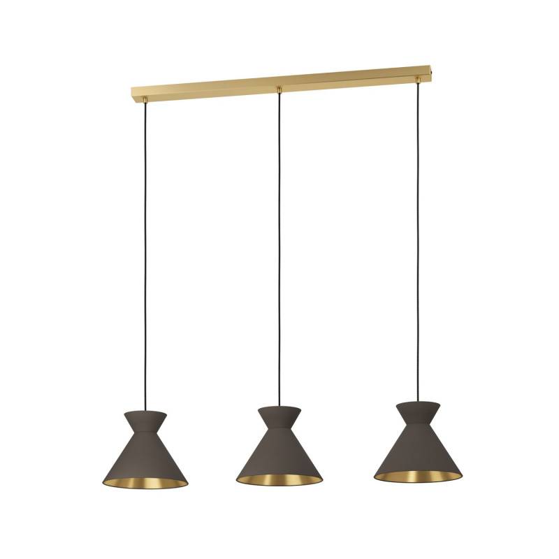 Eglo Hängeleuchte Pendelleuchte Leuchte Nastasia Cappuccino Messing Lampe Licht B-Ware von Eglo