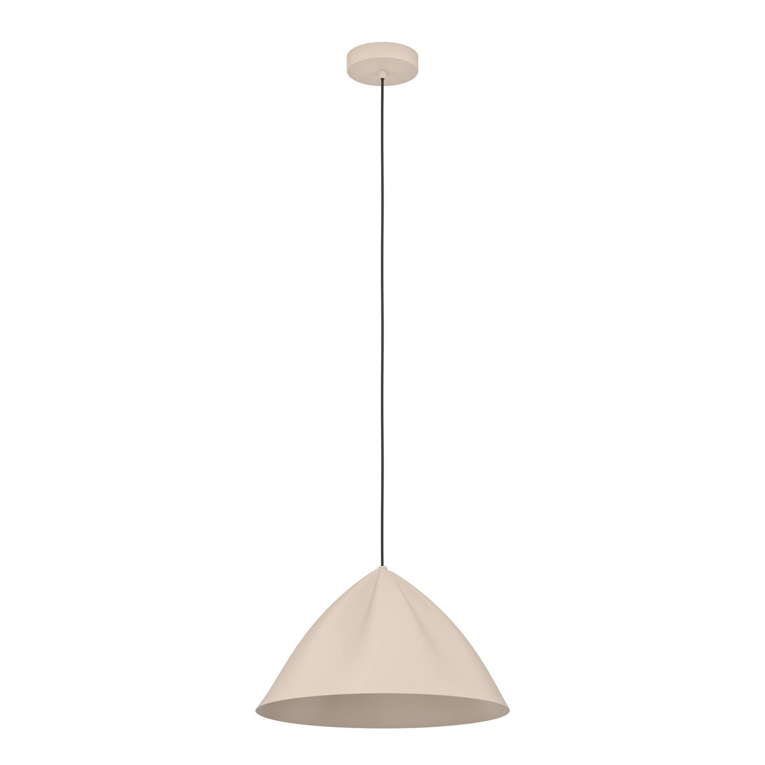 Eglo Hängeleuchte Pendelleuchte Podere Sandfarben Stahl ø 42.5 Cm E27 Dimmbar B-Ware von Eglo