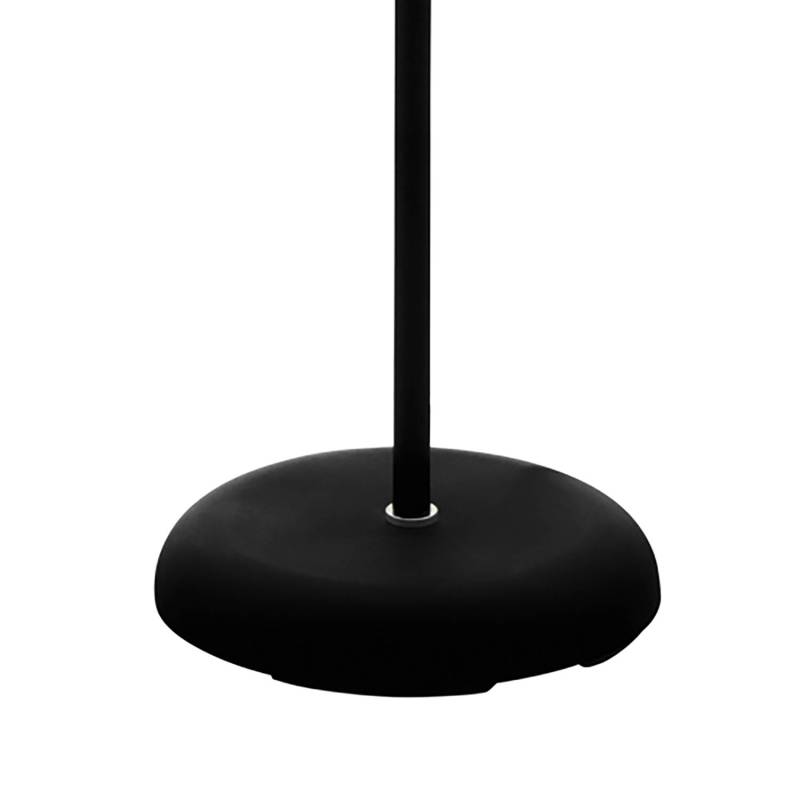 home24 LED-Stehleuchte Laroa 54 x 22 x 130cm Schwarz/Schwarz Material: Kunststoff LED von home24