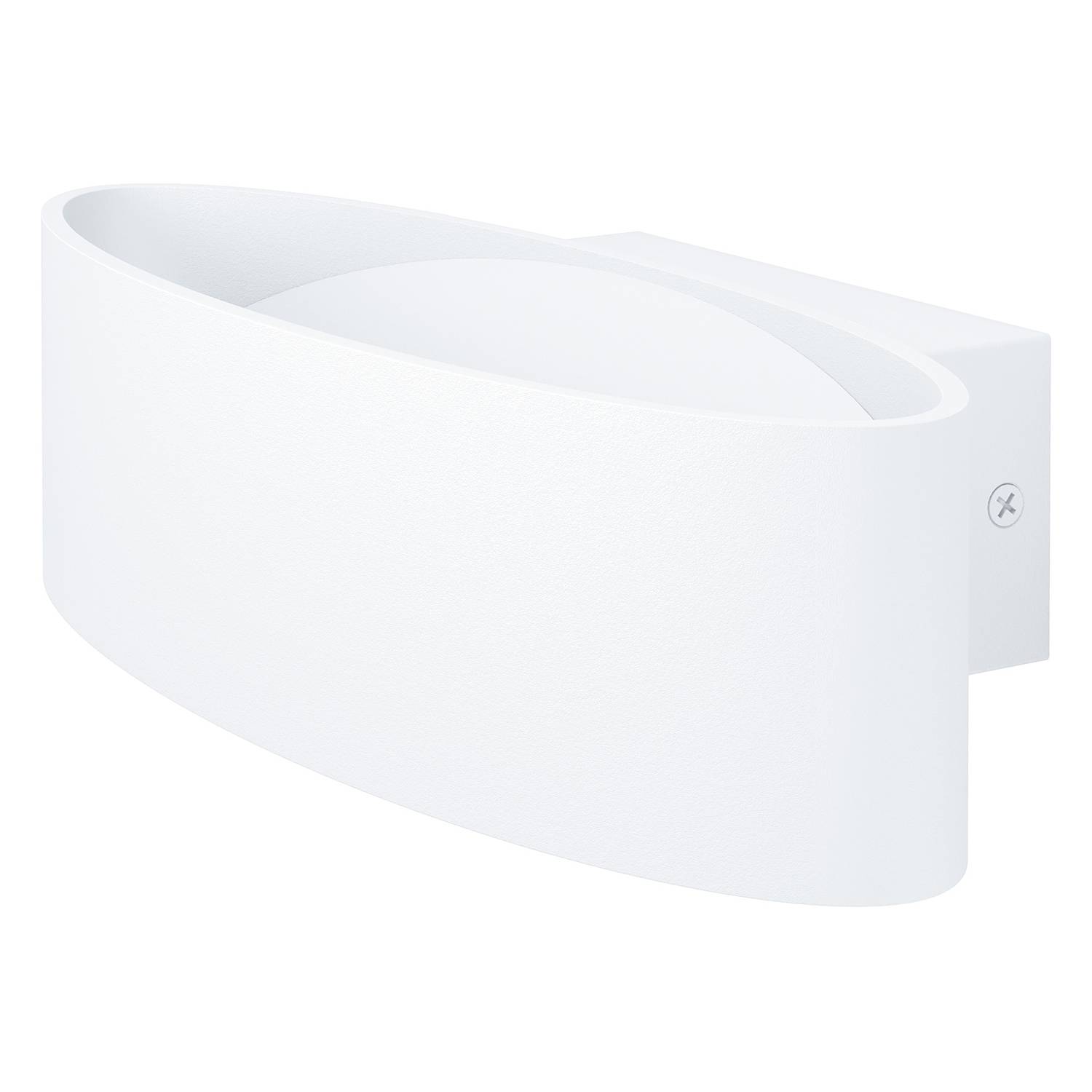 Eglo LED-Wandleuchte Maccacari Modern Weiß PMMA 1-flammig LED-Platine 27x8x75 cm (BxHxT) inkl. Leuchtmittel von Eglo