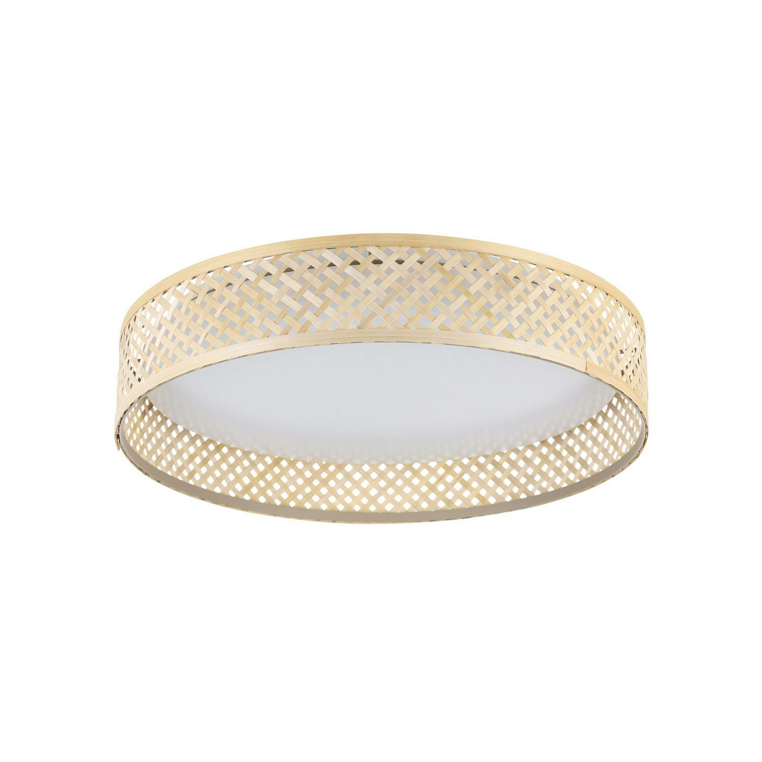 Eglo Led Deckenleuchte Luppineria Hängeleuchte Lampe Bambusgeflecht ø 38cm B-Ware von Eglo