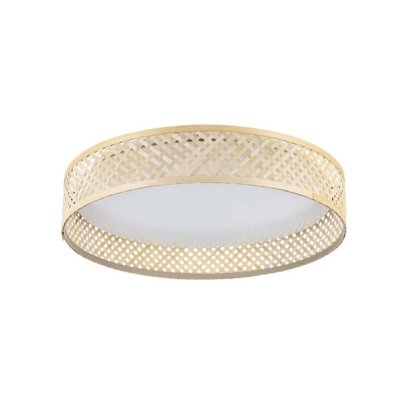 Eglo Led Deckenleuchte Luppineria Hängeleuchte Lampe Bambusgeflecht ø 38cm B-Ware von Eglo