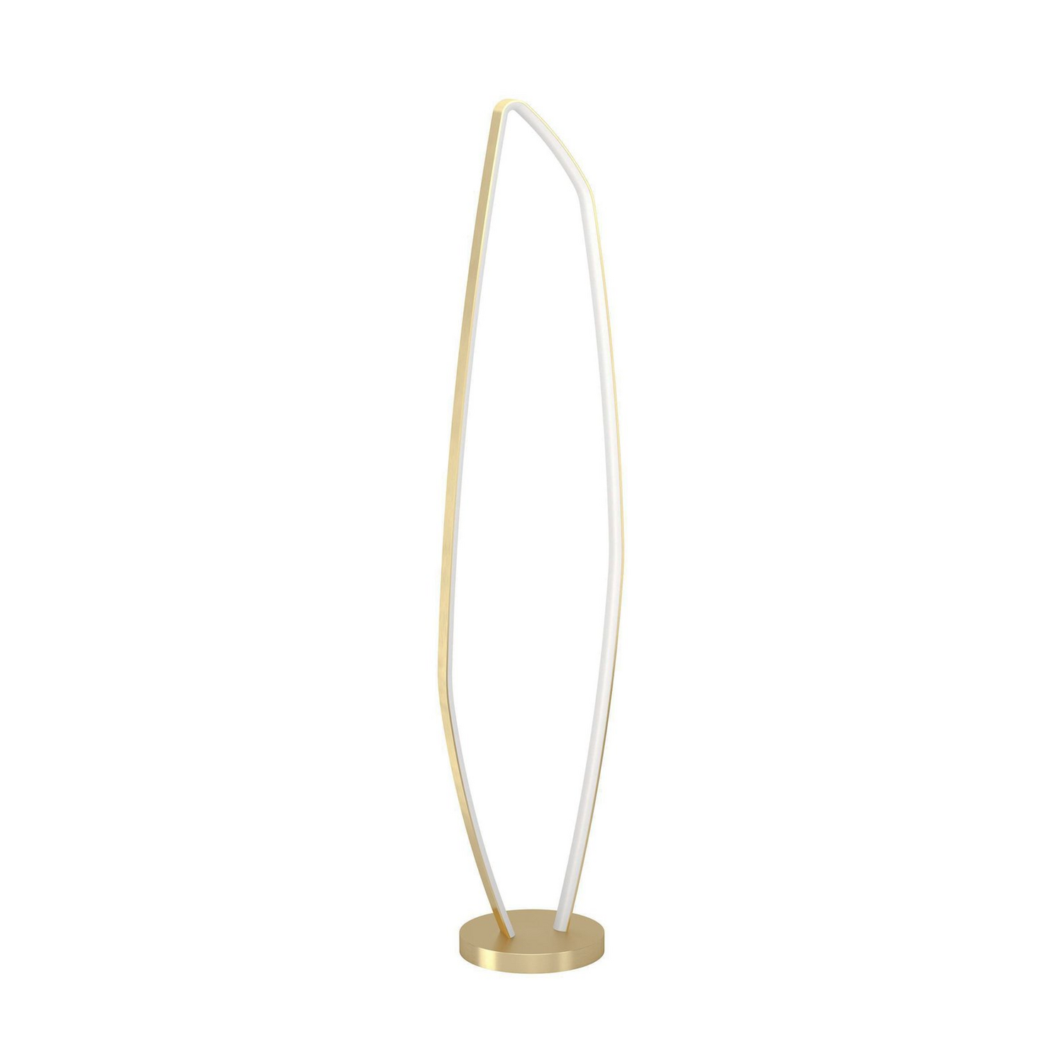 Eglo Led Stehleuchte Lampe Vallerosa Messing Aluminium Kunststoff Schalter Ip20 B-Ware von Eglo