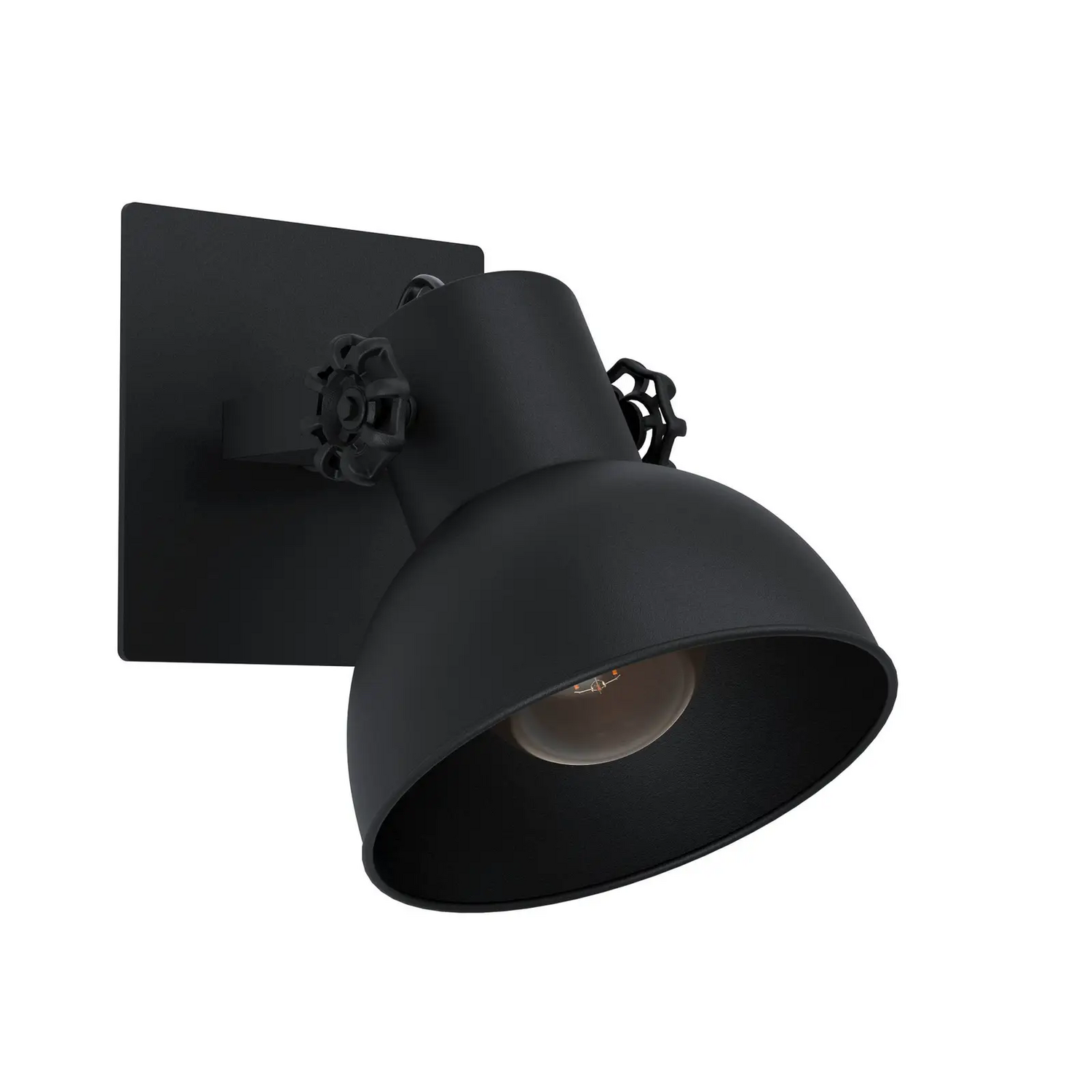 Eglo Wandspot Barnstaple Wandleuchte Lampe Leselampe Leuchte Schwarz Einflammig B-Ware von Eglo