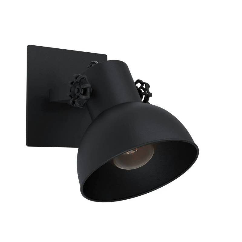 Eglo Wandspot Barnstaple Wandleuchte Lampe Leselampe Leuchte Schwarz Einflammig B-Ware von Eglo