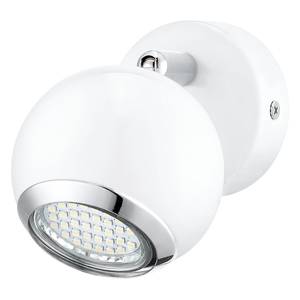 home24 LED-Wandleuchte Bimeda Ø 7cm Weiß/Weiß Material: Metall Metallart: Stahl Oberfläche Metall: Lackiert Nicht austauschbare LEDs GU10 home24 LED-Wandleuchte Bimeda Ø 7cm Weiß/Weiß Material: Metall Metallart: Stahl Oberfläche Metall: Lackiert Nicht austauschbare LEDs GU10 von home24