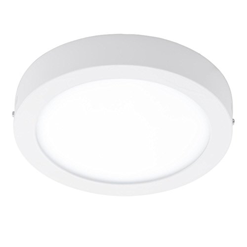 EGLO connect LED Deckenleuchte Fueva-C, Smart Home Deckenlampe, Material: Metallguss, Kunststoff, Farbe: Weiß, Ø: 22,5 cm, dimmbar, Weißtöne und Farben einstellbar EGLO connect LED Deckenleuchte Fueva-C, Smart Home Deckenlampe, Material: Metallguss, Kunststoff, Farbe: Weiß, Ø: 22,5 cm, dimmbar, Weißtöne und Farben einstellbar von EGLO