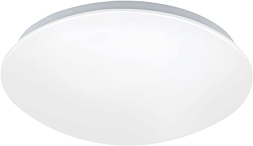 EGLO connect LED Deckenleuchte Giron-C, Smart Home Deckenlampe, Wandlampe aus Stahl, Kunststoff, Farbe: Weiß, Ø: 30 cm, dimmbar, Weißtöne und Farben einstellbar EGLO connect LED Deckenleuchte Giron-C, Smart Home Deckenlampe, Wandlampe aus Stahl, Kunststoff, Farbe: Weiß, Ø: 30 cm, dimmbar, Weißtöne und Farben einstellbar von EGLO