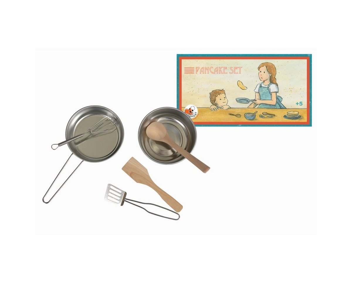 Egmont Toys Kochbesteck-Set Pfannkuchen Set Kinder Kochset Pfanne Schüssel Rezept von Egmont Toys