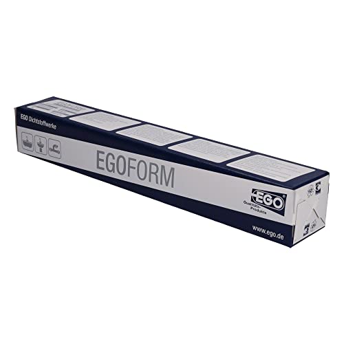 EGOFORM formbare Dichtmasse für Sanitärbereiche, Küchen & Elektrotechnik | 1 kg hellgrau | zur Dichtung von Rohren, Kabeln & gleichartigen Installationen | gute Haftung & Verträglichkeit mit den meisten Werkstoffen | Made in Germany von EGO