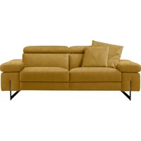 Egoitaliano 2,5-Sitzer "Candice, elegant und edel, hochwertiges Designsofa, bequem" Kopfteile manuell verstellbar, titanumfarbene Kufenfüße Egoitaliano 2,5-Sitzer "Candice, elegant und edel, hochwertiges Designsofa, bequem" Kopfteile manuell verstellbar, titanumfarbene Kufenfüße von Egoitaliano