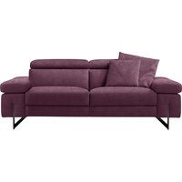 Egoitaliano 2,5-Sitzer "Candice, elegant und edel, hochwertiges Designsofa, bequem" Kopfteile manuell verstellbar, titanumfarbene Kufenfüße Egoitaliano 2,5-Sitzer "Candice, elegant und edel, hochwertiges Designsofa, bequem" Kopfteile manuell verstellbar, titanumfarbene Kufenfüße von Egoitaliano