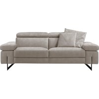 Egoitaliano 2,5-Sitzer "Candice, elegant und edel, hochwertiges Designsofa, bequem" Kopfteile manuell verstellbar, titanumfarbene Kufenfüße Egoitaliano 2,5-Sitzer "Candice, elegant und edel, hochwertiges Designsofa, bequem" Kopfteile manuell verstellbar, titanumfarbene Kufenfüße von Egoitaliano