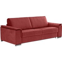 Egoitaliano 2,5-Sitzer "Cecilia, modern und elegant mit erstklassigem Sitzkomfort", mit verchromten Metallfüßen von Egoitaliano