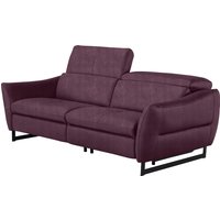 Egoitaliano 2,5-Sitzer "Dafne, elegantes Designsofa mit hohem Sitzkomfort", wahlw. mit elektrischer Relaxfunktion, Kopfteile manuell verstellbar von Egoitaliano