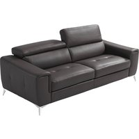 Egoitaliano 2,5-Sitzer "Francine, Designsofa, Loungesofa, Breite 213 cm, Fußfarbe chrom" Designfuß, Leder BULL, schwarz Egoitaliano 2,5-Sitzer "Francine, Designsofa, Loungesofa, Breite 213 cm, Fußfarbe chrom" Designfuß, Leder BULL, schwarz von Egoitaliano