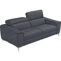 Egoitaliano 2,5-Sitzer "Francine, Designsofa, Loungesofa, Breite 213 cm, Fußfarbe chrom" Designfuß, Luxus-Microfaser BLUSH, charcoal Egoitaliano 2,5-Sitzer "Francine, Designsofa, Loungesofa, Breite 213 cm, Fußfarbe chrom" Designfuß, Luxus-Microfaser BLUSH, charcoal von Egoitaliano