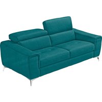 Egoitaliano 2,5-Sitzer "Francine, Designsofa, Loungesofa, Breite 213 cm, Fußfarbe chrom" Designfuß, Luxus-Microfaser BLUSH, teal Egoitaliano 2,5-Sitzer "Francine, Designsofa, Loungesofa, Breite 213 cm, Fußfarbe chrom" Designfuß, Luxus-Microfaser BLUSH, teal von Egoitaliano