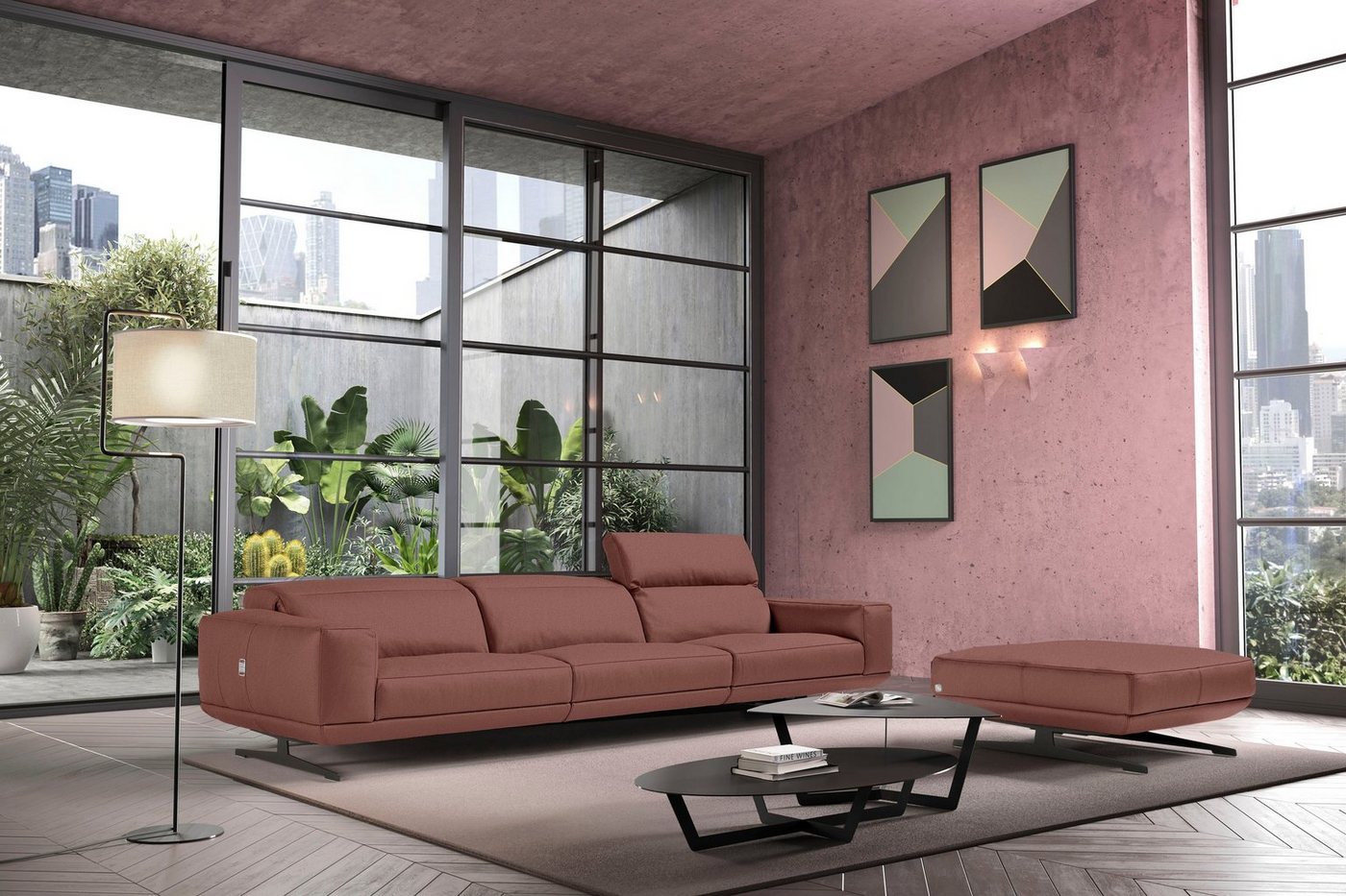 Egoitaliano 3-Sitzer Gloria, super bequem, hochwertige Verarbeitung, edles Design, Megasofa, beidseitig verstellbare Rückenelemente, mit Designmetallfüßen Egoitaliano 3-Sitzer Gloria, super bequem, hochwertige Verarbeitung, edles Design, Megasofa, beidseitig verstellbare Rückenelemente, mit Designmetallfüßen von Egoitaliano