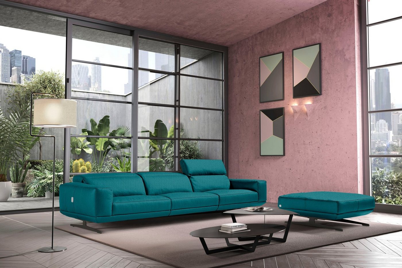 Egoitaliano 3-Sitzer Gloria, super bequem, hochwertige Verarbeitung, edles Design, Megasofa, beidseitig verstellbare Rückenelemente, mit Designmetallfüßen Egoitaliano 3-Sitzer Gloria, super bequem, hochwertige Verarbeitung, edles Design, Megasofa, beidseitig verstellbare Rückenelemente, mit Designmetallfüßen von Egoitaliano