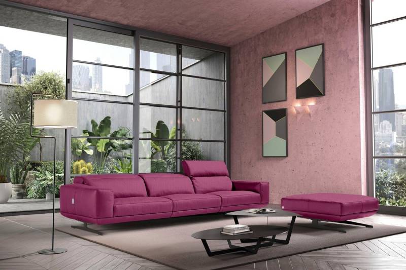 Egoitaliano 3-Sitzer Gloria, super bequem, hochwertige Verarbeitung, edles Design, Megasofa, beidseitig verstellbare Rückenelemente, mit Designmetallfüßen Egoitaliano 3-Sitzer Gloria, super bequem, hochwertige Verarbeitung, edles Design, Megasofa, beidseitig verstellbare Rückenelemente, mit Designmetallfüßen von Egoitaliano