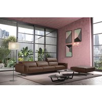 Egoitaliano 3-Sitzer "Gloria, super bequem, hochwertige Verarbeitung, edles Design, Megasofa", beidseitig verstellbare Rückenelemente, mit Designmetallfüßen von Egoitaliano